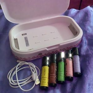 Rhinestone UV sterilizer with USB charger